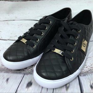 GUESS GBG LA Lace-Up Quilted Sneaker